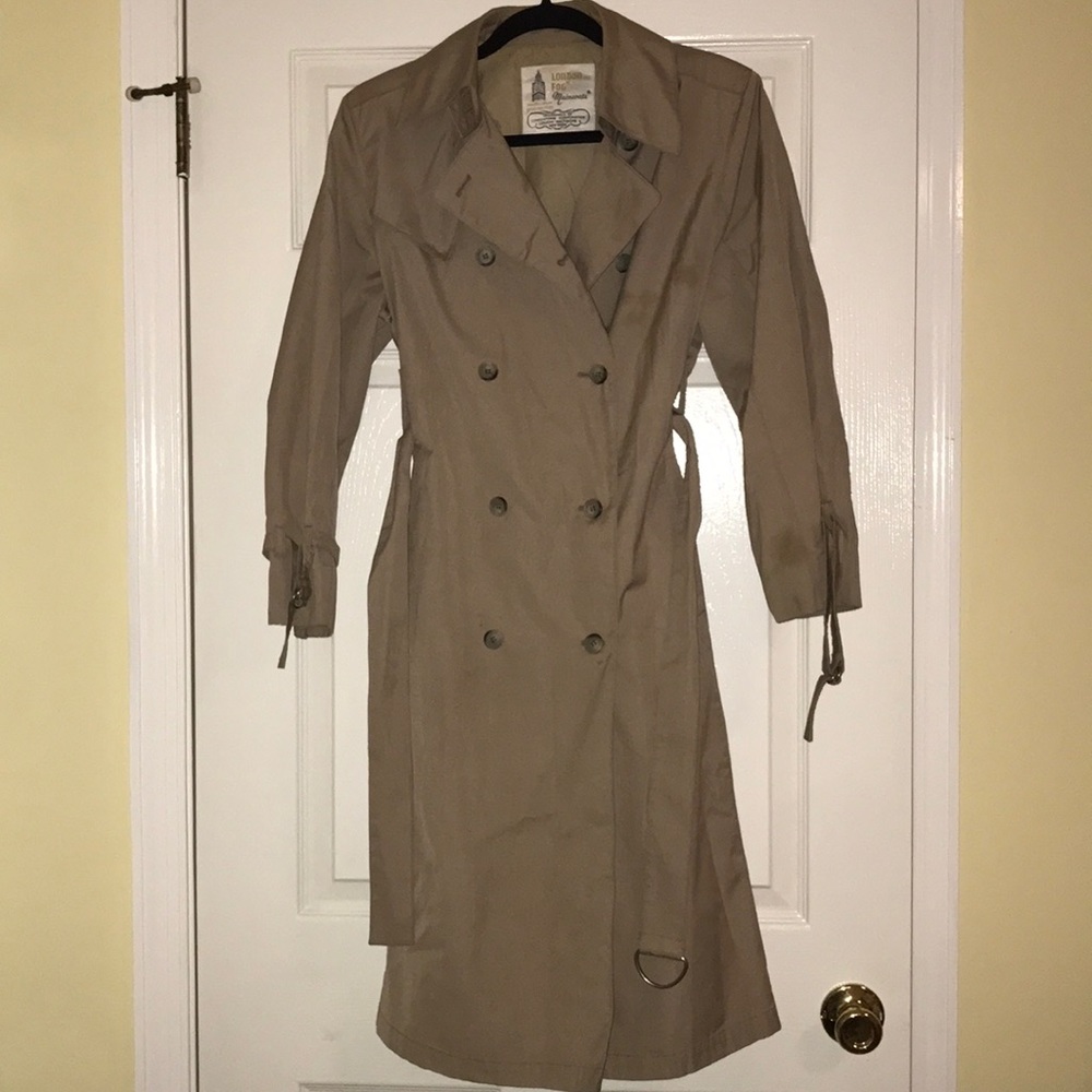 London Fog trench coat